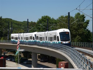 Central Link light rail train