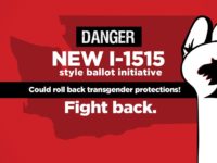 Washington’s right wing renews attack on rights of transgender individuals with do-over discrimination initiative