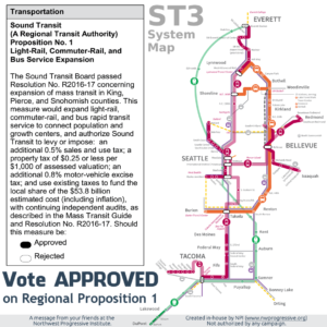 Vote APPROVED on Sound Transit 3