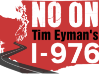 Say hello to our new NO on I-976 logo