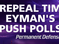 Statement on Senate passage of legislation to repeal Tim Eyman’s push polls