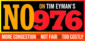 NO on I-976 2019 Logo